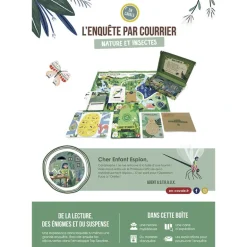 Enquête En cavale - Nature et insectes