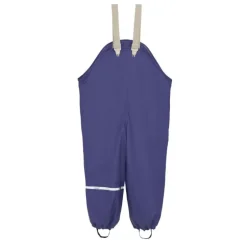 Ensemble de pluie enfant doublé polaire - Veste et Salopette - CeLaVi - Skipper Blue