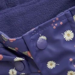 Ensemble de pluie enfant doublé polaire - Veste et Salopette - CeLaVi - Skipper Blue