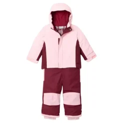 Ensemble neige enfant Columbia Buga - Satin Pink / Rich Wine