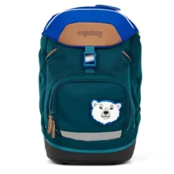 Ergobag Prime - cartable ergonomique CP et tout primaire - Green - Arctic ExplorBear