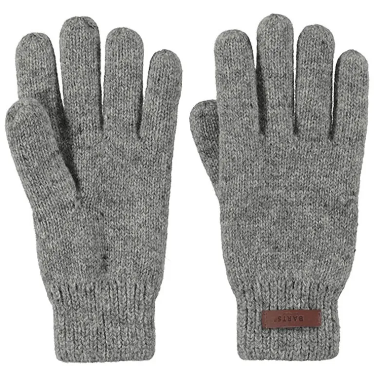 Gants laine enfant Haakon - Barts - Heather grey