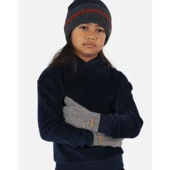 Gants laine enfant Haakon - Barts - Heather grey