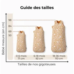 Gigoteuse 4 saisons - Les Petites Billes - Beige