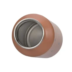 Gourde enfant inox 2 bouchons 500ml - Lassig - Happy Prints / Caramel
