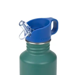 Gourde enfant inox - Lassig - Little Gang - Vert Arc-en-ciel