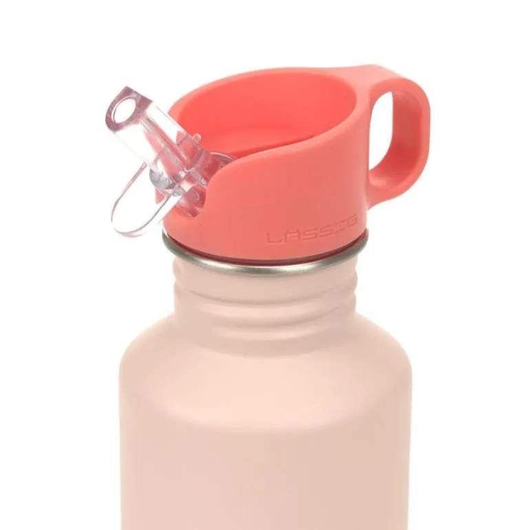 Gourde enfant inox - Lassig - Sunny Explorer - Rose