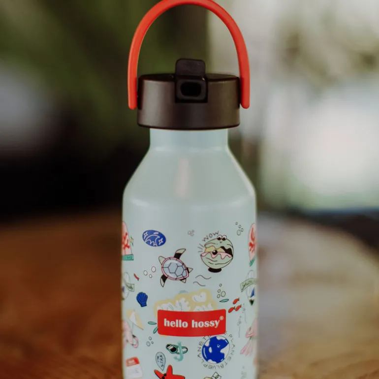Gourde Hello Hossy - Isotherme 350 ml - Ocean Lover