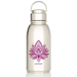 Gourde inox Gaspajoe Isotherme Friendly - Lotus Framboise