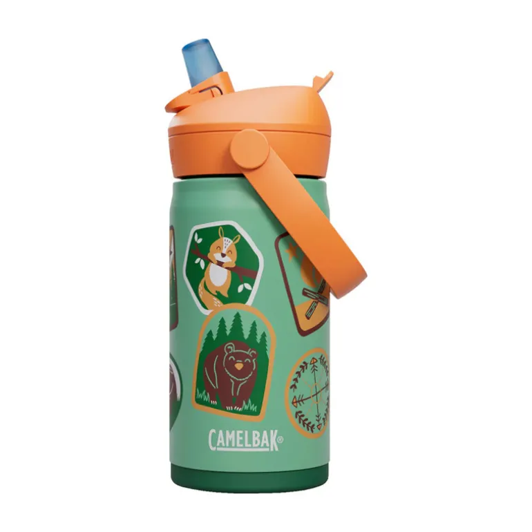 Gourde isotherme enfant Thrive Flip Straw Kids VSS - Camelbak - Camp Badges