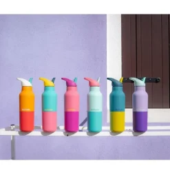 Gourde isotherme en inox recyclé 473 ml - Klean Kanteen - Brittany Kaleidoscope