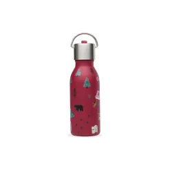 Gourde Qwetch inox isotherme - 350ml - Yosemite - Grenat