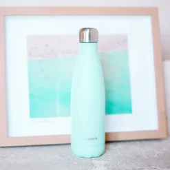 Gourde Qwetch - Inox isotherme - 500ml - Pastel mint