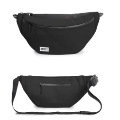 Grande sacoche banane HoïAn - MeroMero - Dark Grey