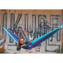 Hamac junior et adulte - Ticket To The Moon - Royal Blue / Turquoise