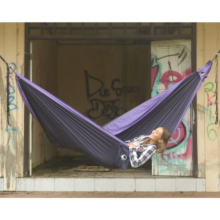 Hamac junior et adulte - Ticket To The Moon - Navy blue / Purple