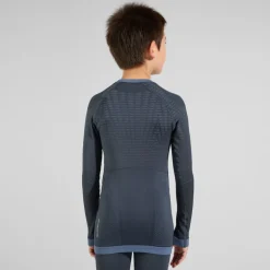 Haut thermique enfant - Performance Warm kids - Odlo - India Ink / Folkstone Gray