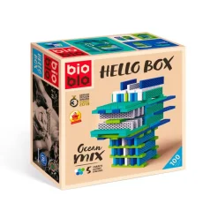 Hello Box Ocean Mix 100 briques - Bioblo