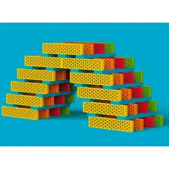 Hello Box Rainbow Mix 100 briques - Bioblo