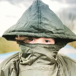 Honcho Poncho - Thermarest - Blue Woven Print
