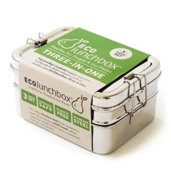 3 in 1 Classic- Bento inox - ECOlunchbox