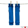 Jambières bébé de portage en laine Manymonths - Classic Blue
