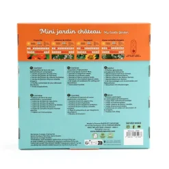 Jardin miniature enfants châteaux DIY - Radis et Capucine