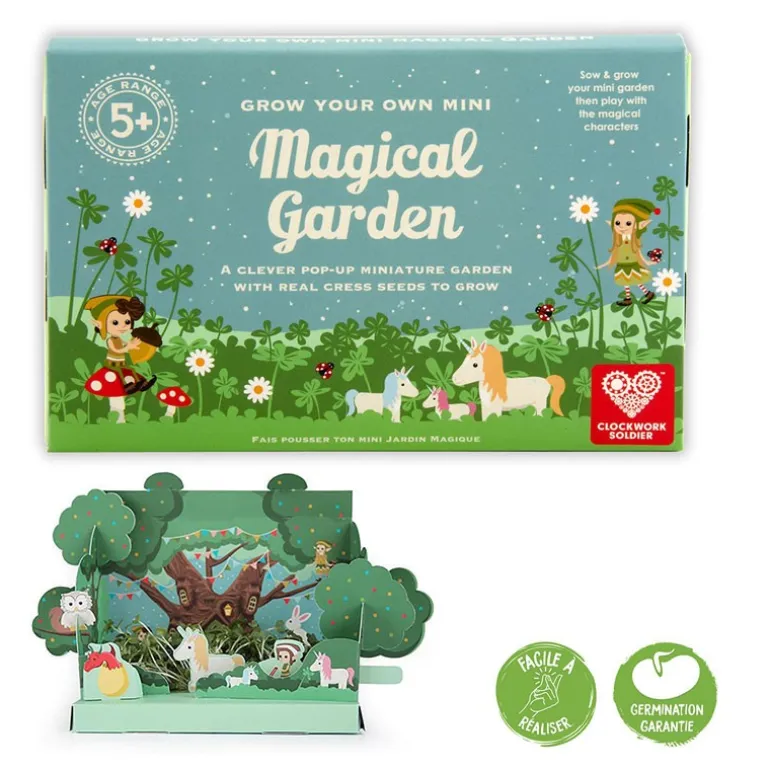 Jardin pop-up Jardin Magique - Radis et Capucine