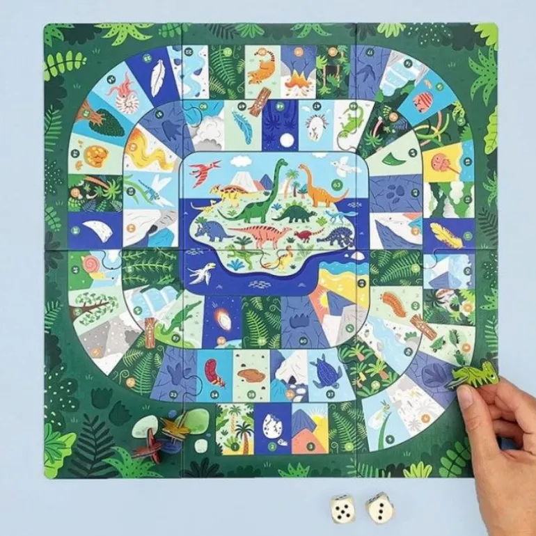 Jeu d’aventure - L’Île aux Dinosaures - Pirouette Cacahouète
