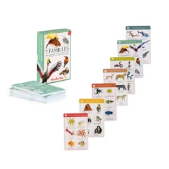 Jeu de 7 familles des espèces - Moulin Roty