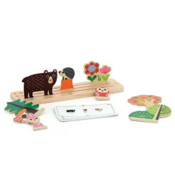 Jeu de logique en bois Oussassplass La forêt - Vilac