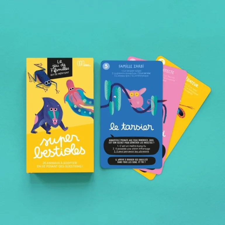Jeu Super Bestioles - Minus Éditions