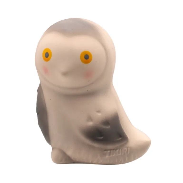 Jouet en caoutchouc naturel -Tikiri - Hibou des neiges
