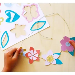 Kit Créatif couronne de fleurs - Pirouette Cacahouète