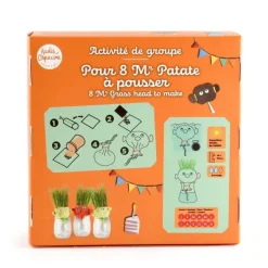 Kit créatif en groupe Mr Patate - Radis et Capucine