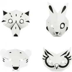 Kit Créatif Masques de la forêt - Pirouette Cacahouète