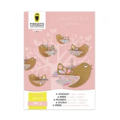Kit Créatif Oiseaux - Pirouette Cacahouète