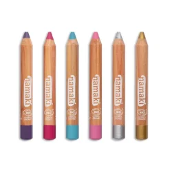 Kit de 6 crayons de maquillage bio Mondes Enchantés - Namaki