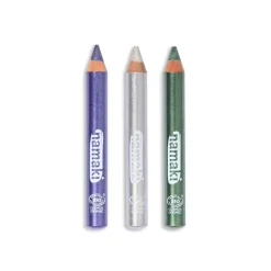 Kit de 3 crayons de maquillage pailletés Namaki - Clair de Lune