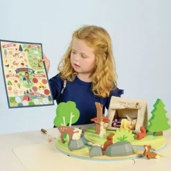 Kit de jeu en bois - Set de camping - Tender Leaf