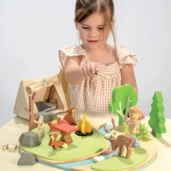 Kit de jeu en bois - Set de camping - Tender Leaf