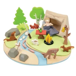 Kit de jeu en bois - Set de camping - Tender Leaf
