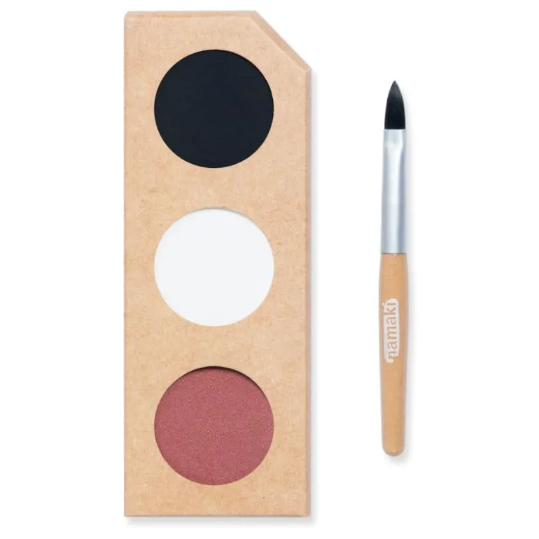 Kit de maquillage 3 couleurs - Pirate & Coccinelle - Namaki
