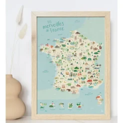 La Carte des merveilles de France - Papier Curieux