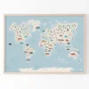La Carte des merveilles du Monde - Papier Curieux