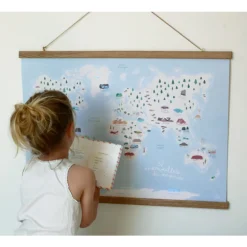 La Carte des merveilles du Monde - Papier Curieux