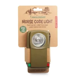 Lampe de poche rétro pour code morse - Huckleberry