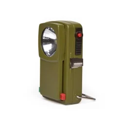 Lampe de poche rétro pour code morse - Huckleberry