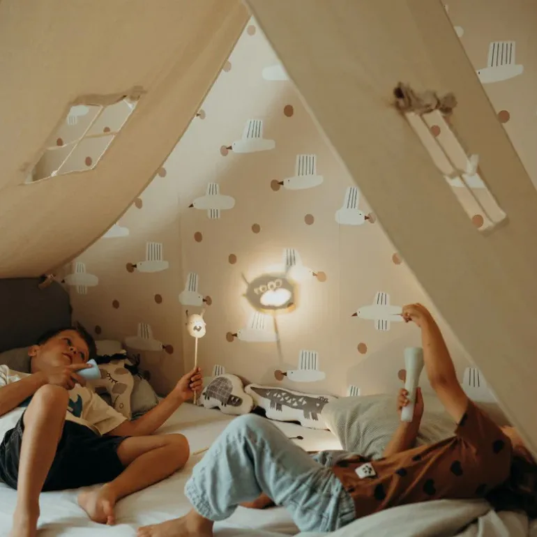 Lampe torche enfant Kidyflashlight - Kidywolf - Bleu