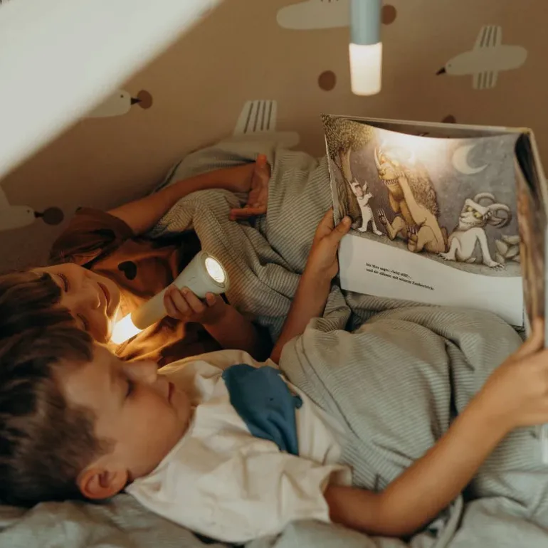 Lampe torche enfant Kidyflashlight - Kidywolf - Bleu
